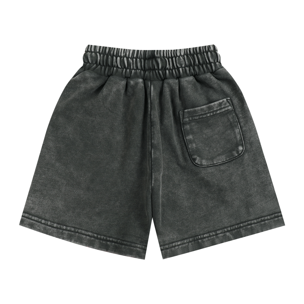 KIDS WHITE LOGO SHORTS