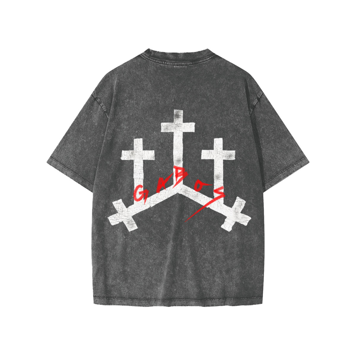 KIDS GABOS SMALL WHITE LOGO TEE