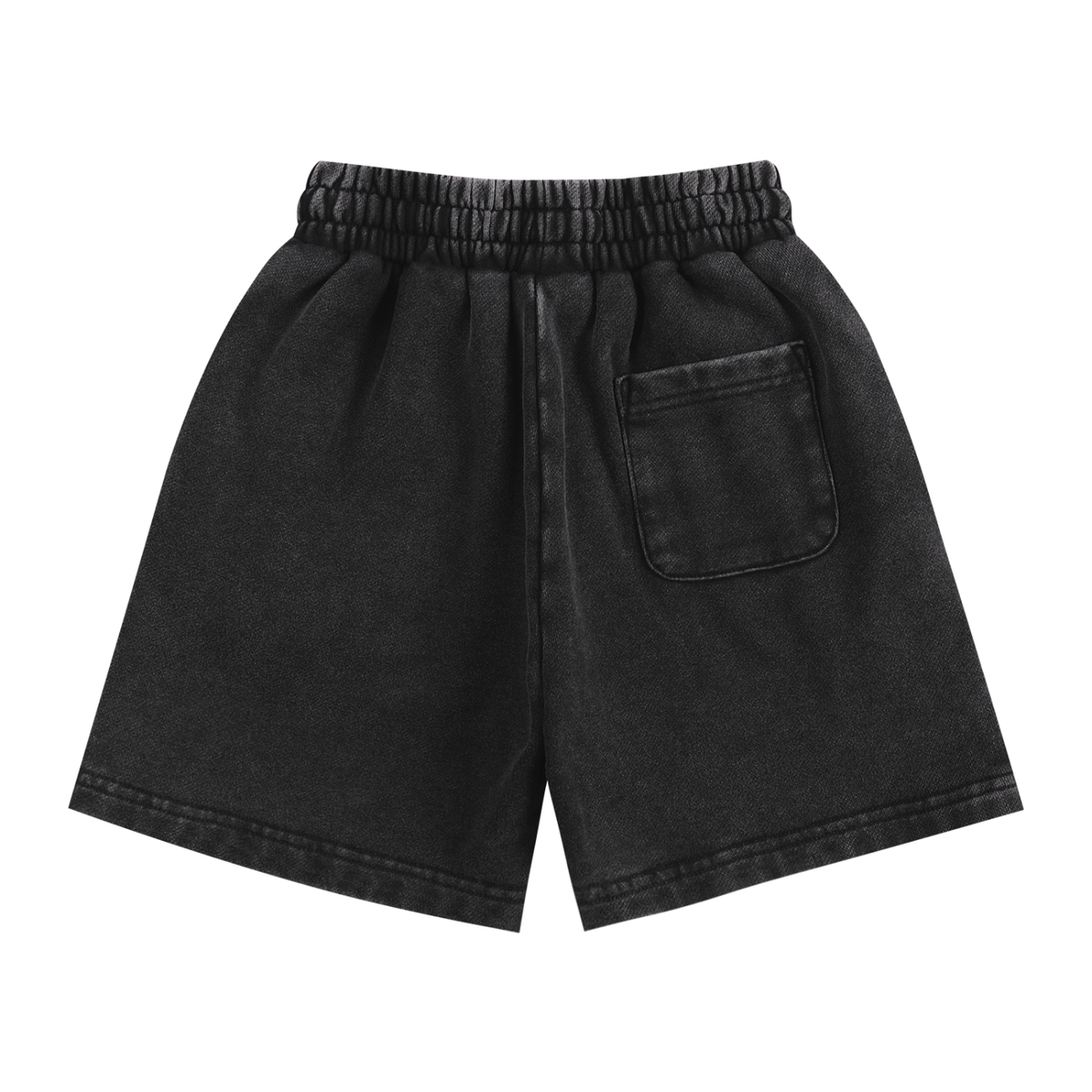 WHITE LOGO SHORTS