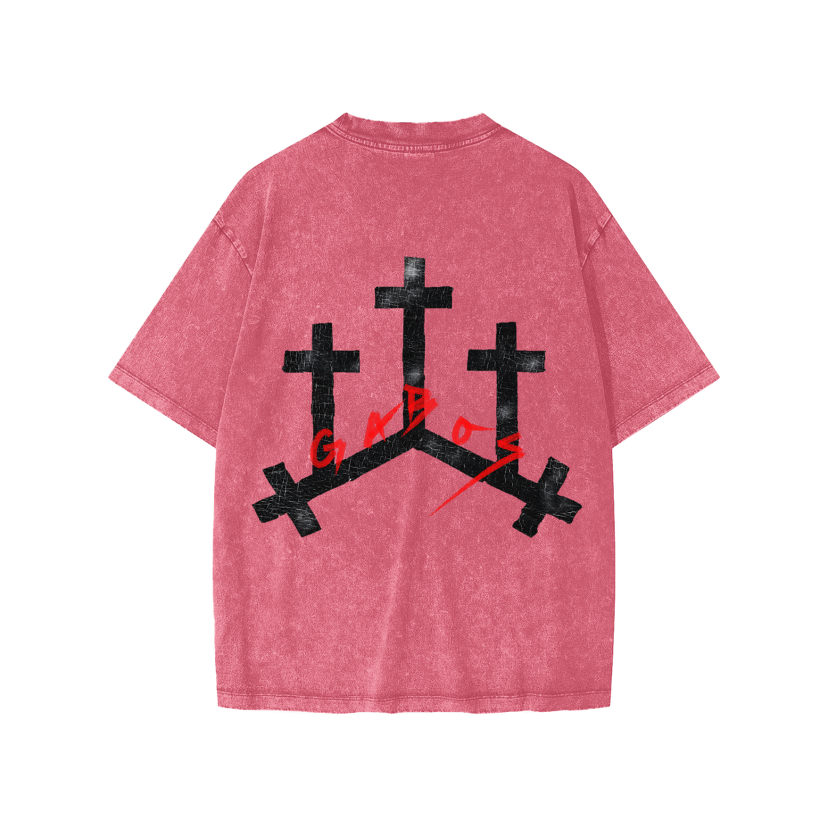 KIDS GABOS SMALL BLACK LOGO TEE