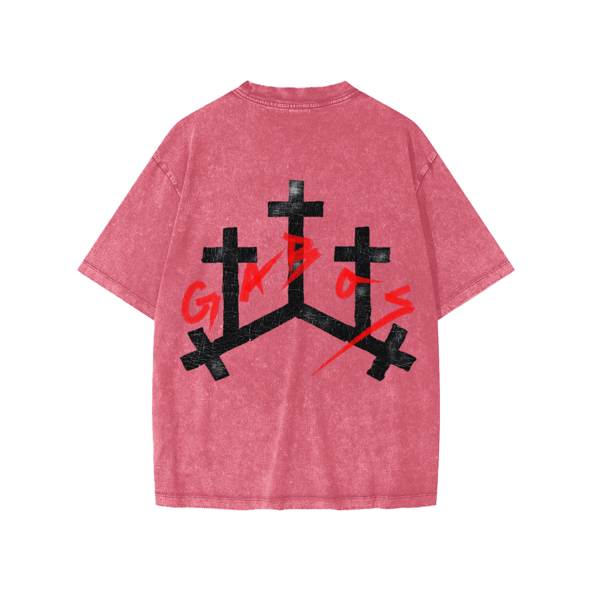 KIDS GABOS LRG BLACK LOGO TEE