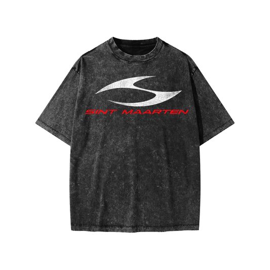 KIDS GABOS LRG WHITE LOGO TEE