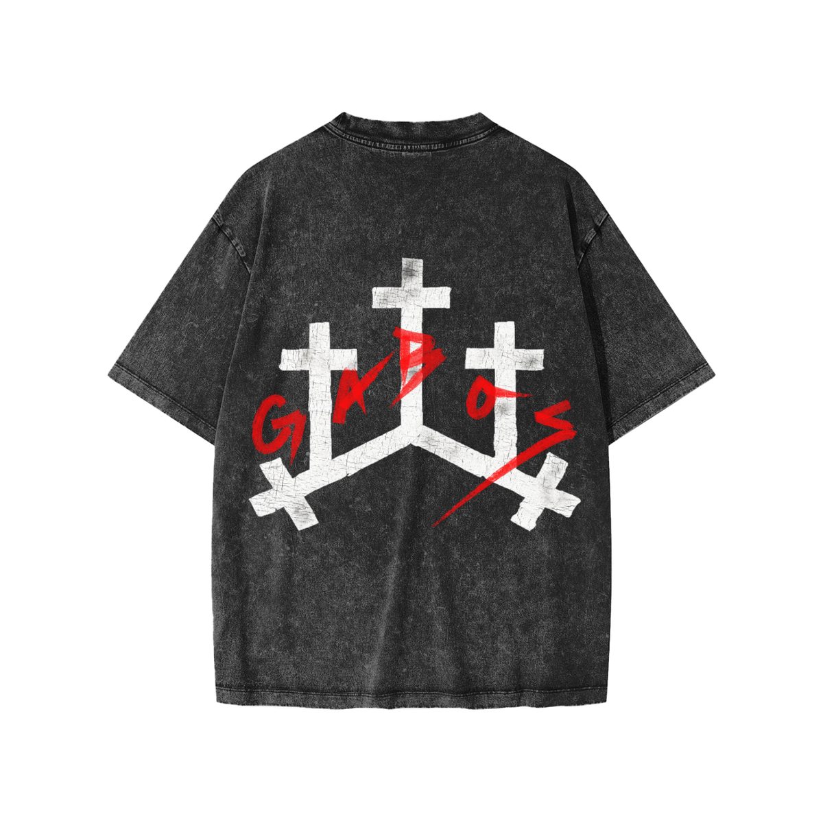 KIDS GABOS LRG WHITE LOGO TEE
