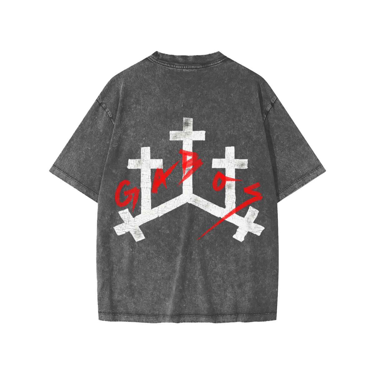 KIDS GABOS LRG WHITE LOGO TEE