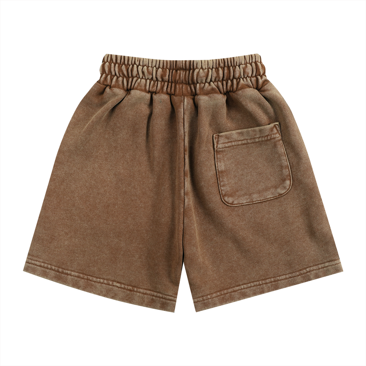 KIDS WHITE LOGO SHORTS