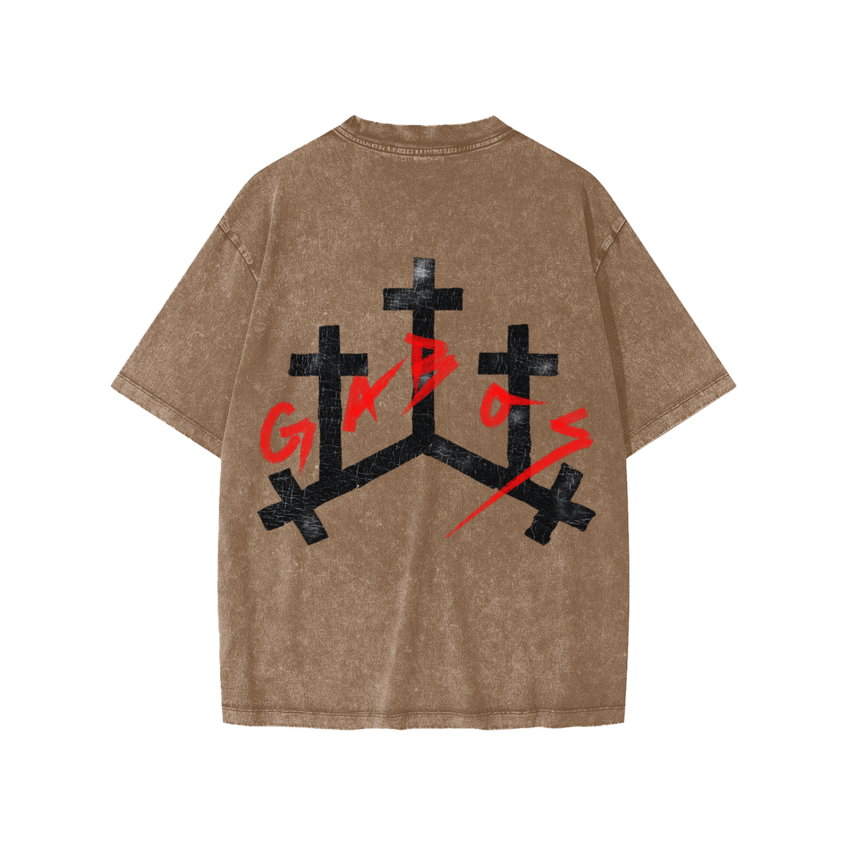 KIDS GABOS LRG BLACK LOGO TEE