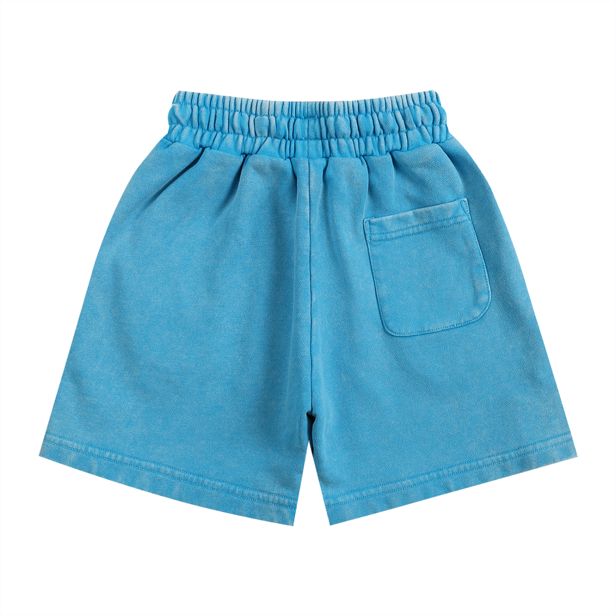 KIDS WHITE LOGO SHORTS