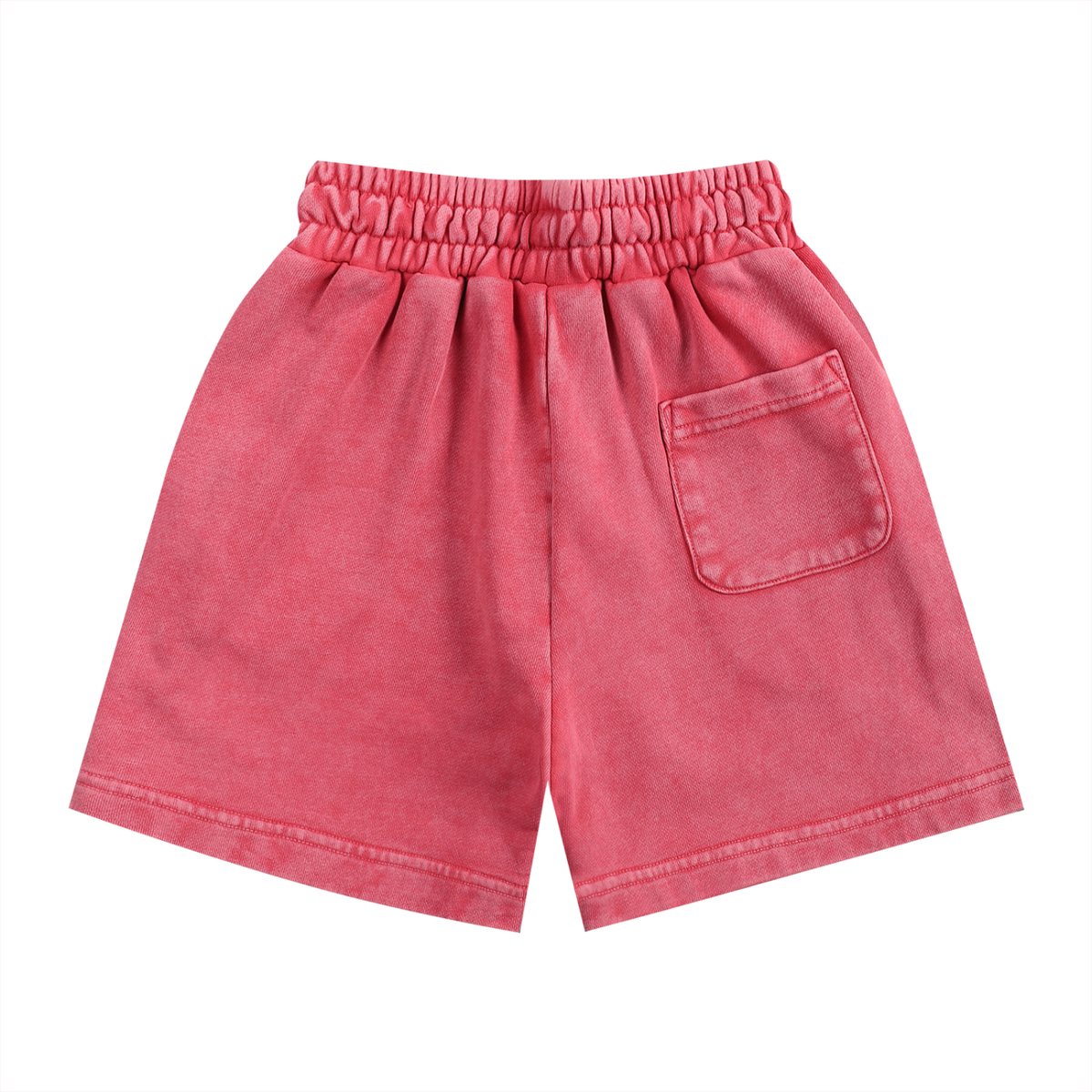 KIDS WHITE LOGO SHORTS