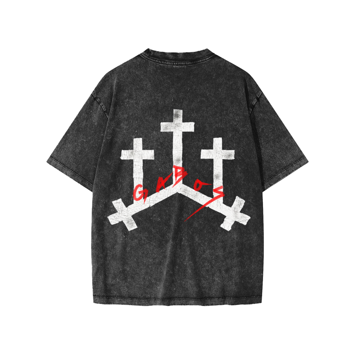 KIDS GABOS SMALL WHITE LOGO TEE