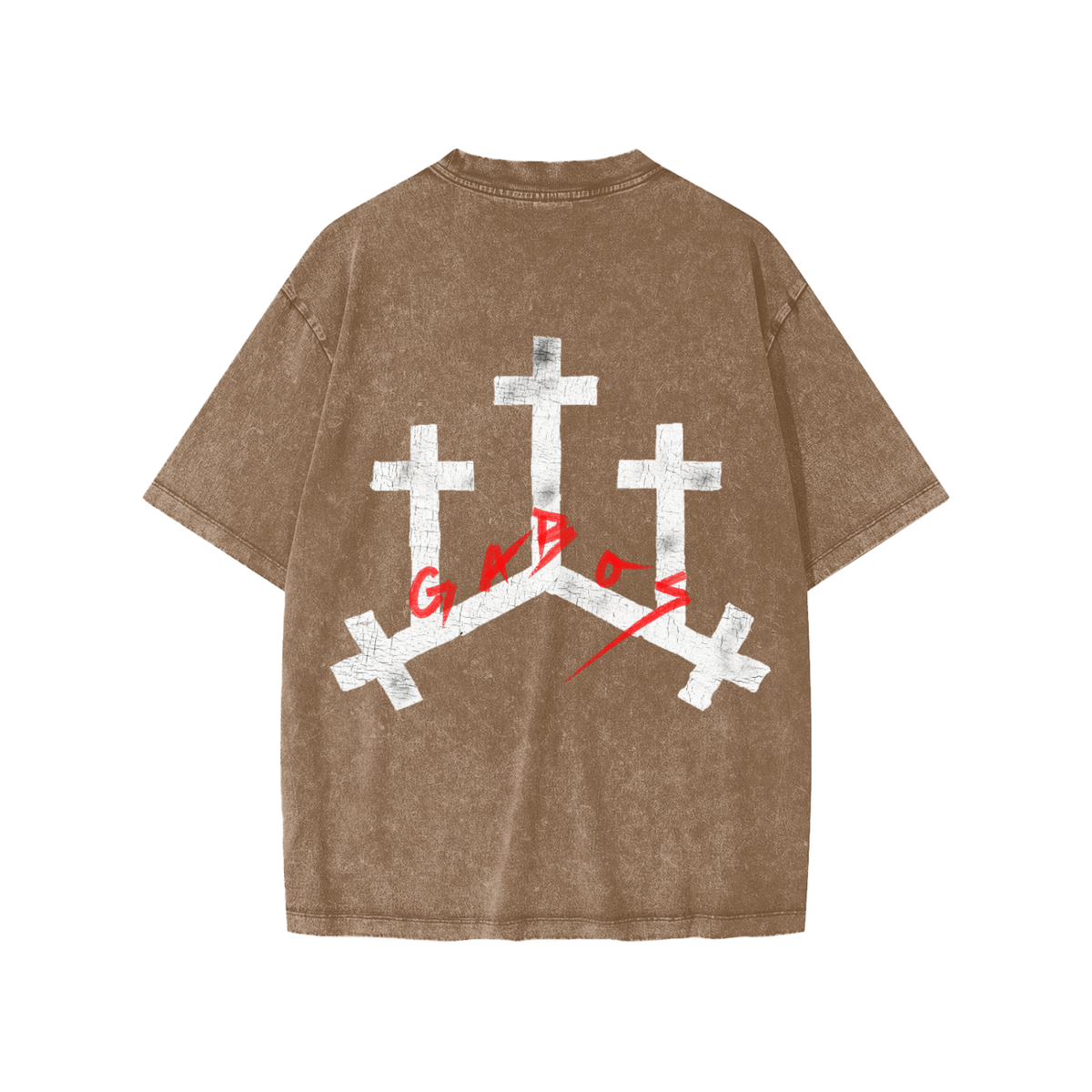 KIDS GABOS SMALL WHITE LOGO TEE