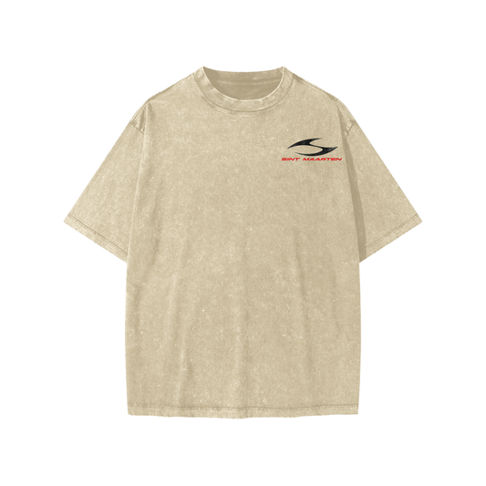 KIDS GABOS SMALL BLACK LOGO TEE
