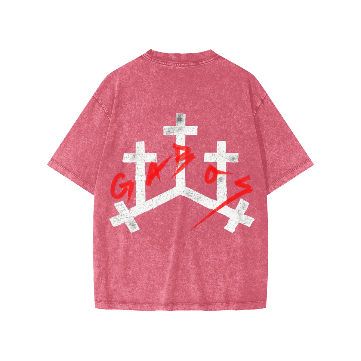 KIDS GABOS LRG WHITE LOGO TEE